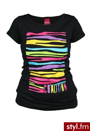 Koszulka =]. Zebraaa KoLoRrrrowa! ;P - Pozostałe Ciuchy Moda
