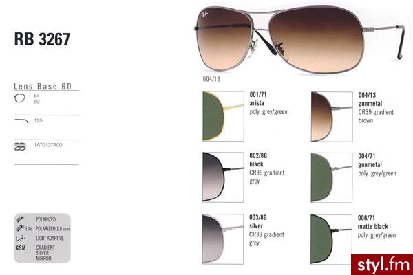 Ray-Ban Rb 3267 - Okulary Dodatki Moda