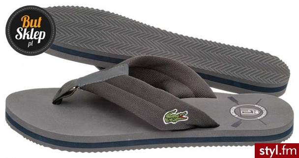 LACOSTE BUTY RANDLE TBC (7-25SPM40452D4) Szary - Klapki Buty Moda