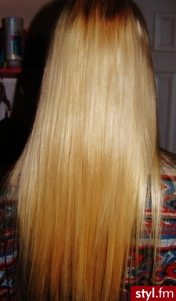 długie proste blond włosy - Blond Rozpuszczone Proste Na co dzień Długie Fryzury