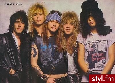Guns N Roses   :D - Punk Rock Alternatywne Średnie Fryzury