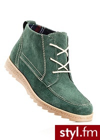 Bonprix Botki skórzane 970171_23046 - Botki Buty Moda