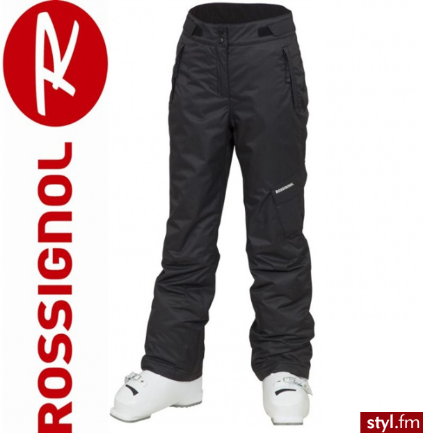 Rossignol Narciarskie Girl Cargo Blk - Pozostałe Spodnie Moda