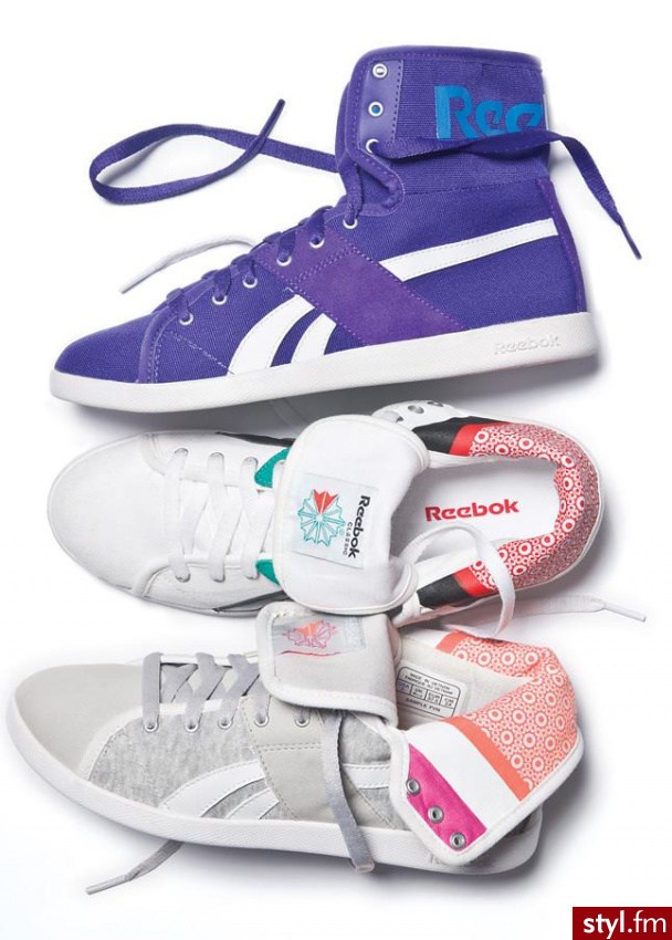 Reebok top down . - Pozostałe Buty Moda