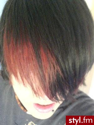 EMO Alternatywne Średnie Fryzury