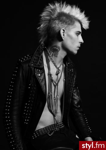 Punk Rock Alternatywne Krótkie Męskie Fryzury