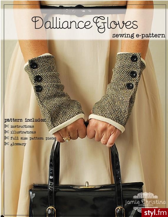 Rękawiczki Dodatki Moda