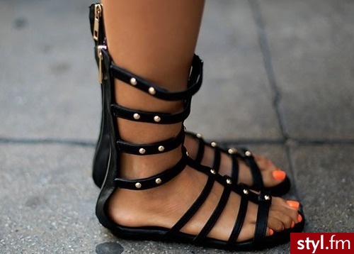 Sandały Buty Moda