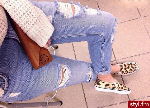 Jeansy Spodnie Moda