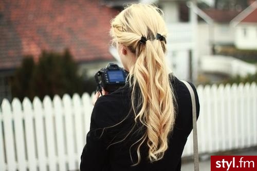 Blond Upięcie Kręcone Na co dzień Długie Fryzury