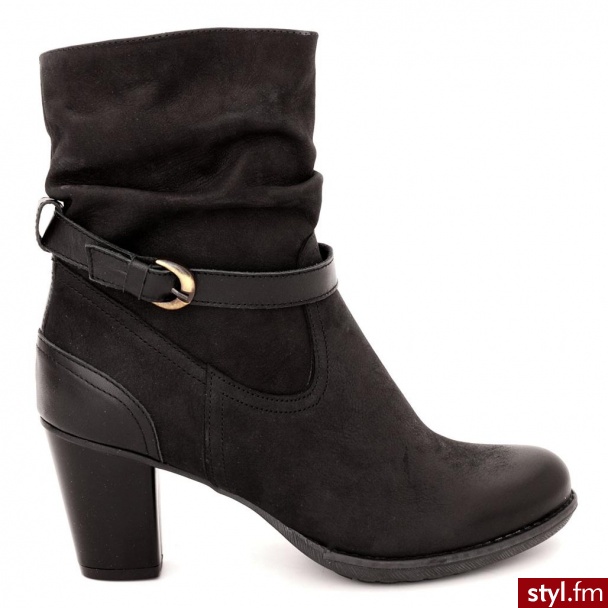 Venezia BOTKI OCIEPLANE 4816 20C NERO - Botki Buty Moda