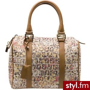 Fendi ‘Forever Boston’ floral bag - Polyvore. Pobrano ze strony: http://www.polyvore.com/cgi/thing?id=27815928 - Pozostałe Torebki Moda