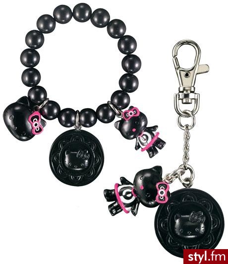 hello kitty-breloczek+bransoletka - Pozostałe Dodatki Moda