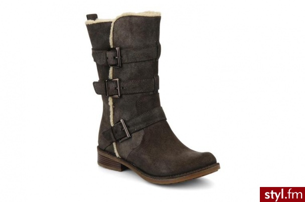 Clarks PÓŁBUTY I BOTKI NORLEY CEDAR BY CLARKS (Brązowy) - Botki Buty Moda