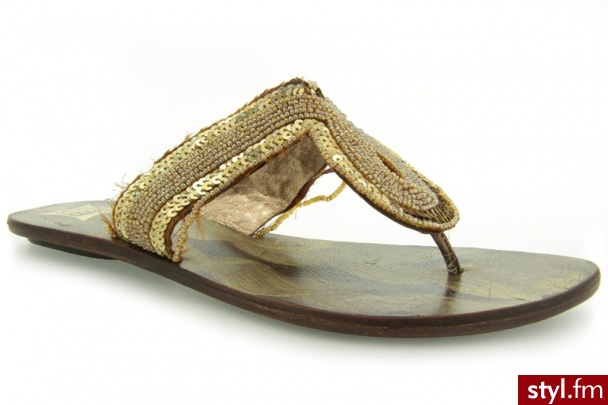 Inne GIOS EPPO 12298 KLIP BRONzE - Klapki Buty Moda