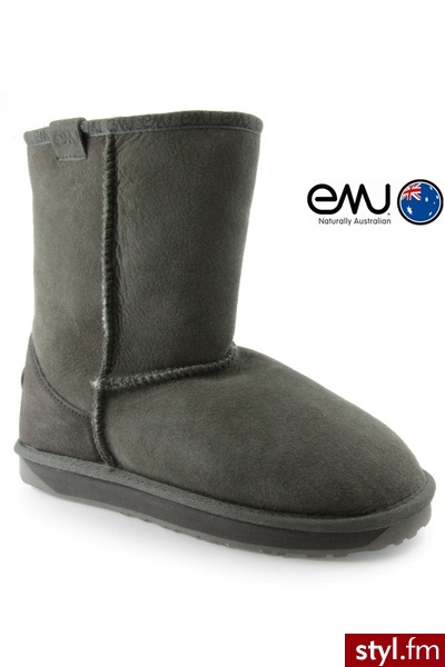 Emu BUTY STINGER LO CHARCOAL - Emu Buty Moda