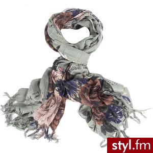 Sea green floral ladder scarf - Dorothy Perkins - Polyvore. Pobrano ze strony: http://www.polyvore.com/sea_green_floral_ladder_scarf/thing?id=28968798 - Pozostałe Dodatki Moda