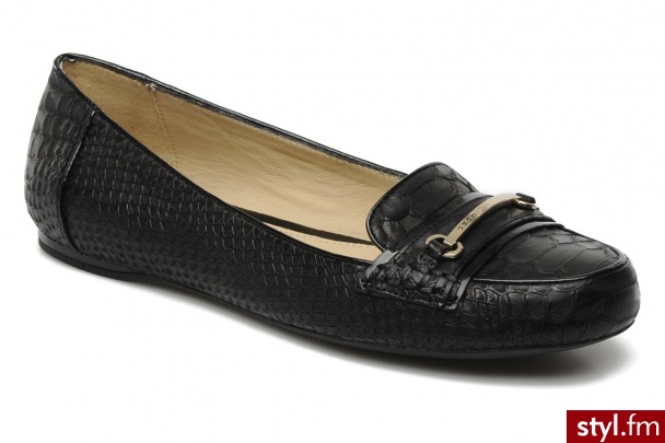 Geox Mokasyny D PRIMULA Q (Czarny) - Półbuty Buty Moda