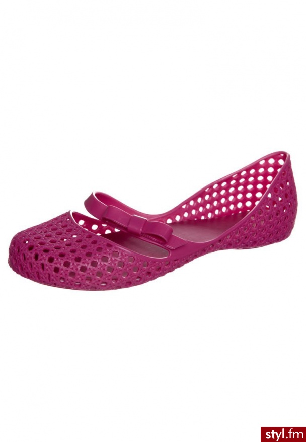 Mel by Melissa NECTARINE Baleriny z zapięciem różowy (32081) - Balerinki Buty Moda