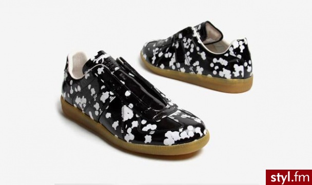 maison martin margiela tennis confetti trainer - Pozostałe Buty Moda