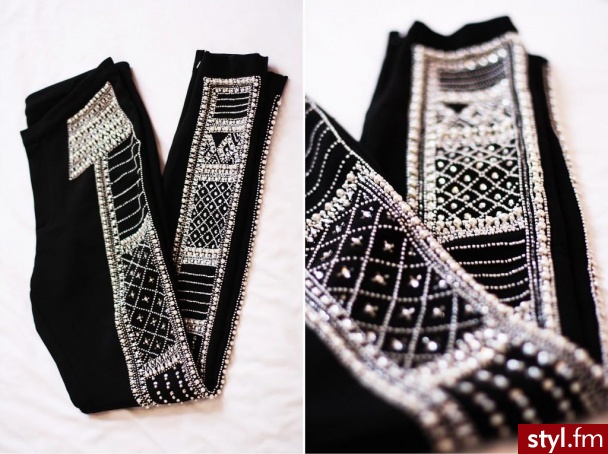 Leginsy Spodnie Moda