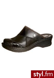 Josef Seibel CATALONIA Klapki czarny (56491) - Klapki Buty Moda