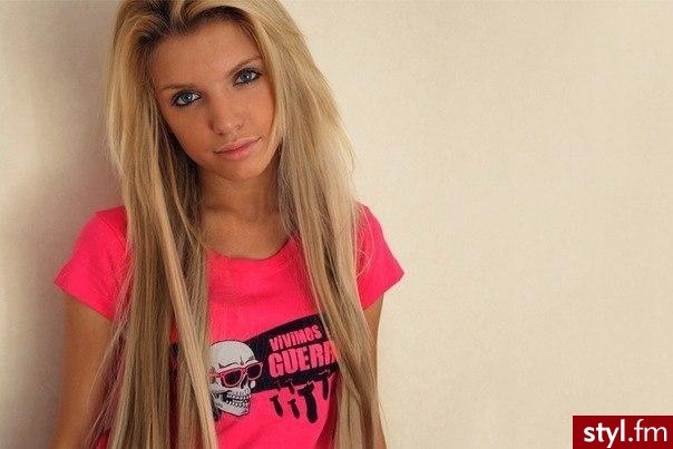 Blond Rozpuszczone Proste Na co dzień Długie Fryzury