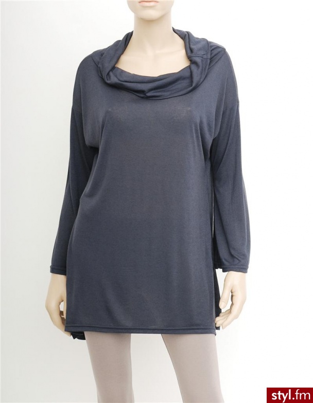 Unisono BLUZKA 21404 BLU - Bluzki Ciuchy Moda