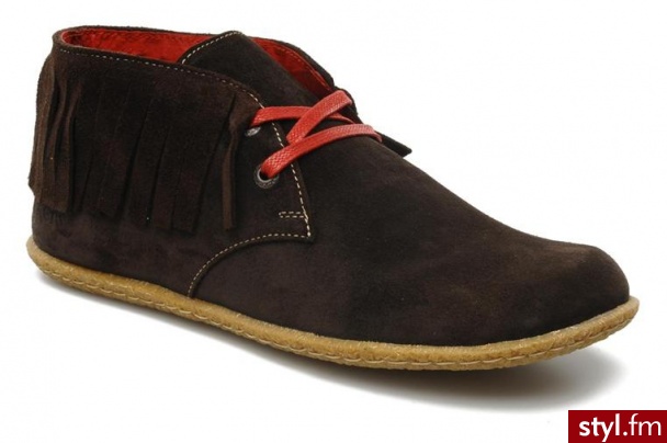 Kickers PÓŁBUTY I BOTKI MINO BY KICKERS (Brązowy) - Botki Buty Moda