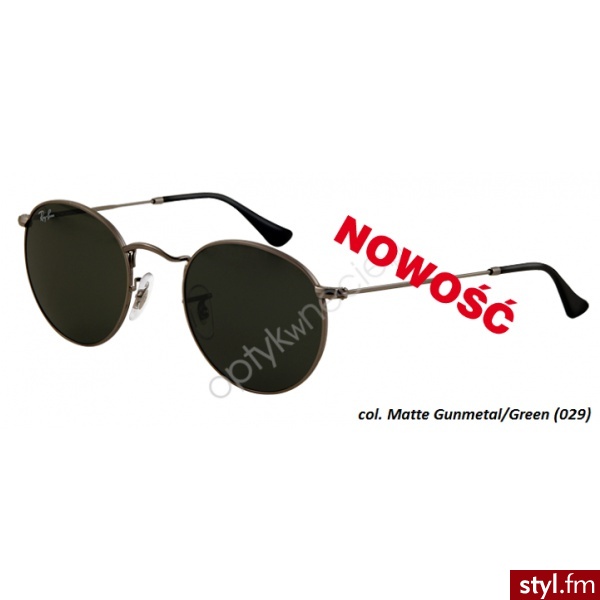 Ray Ban ROUND METAL rb 3447 col. 029 rozm. 50/21 - Okulary Dodatki Moda