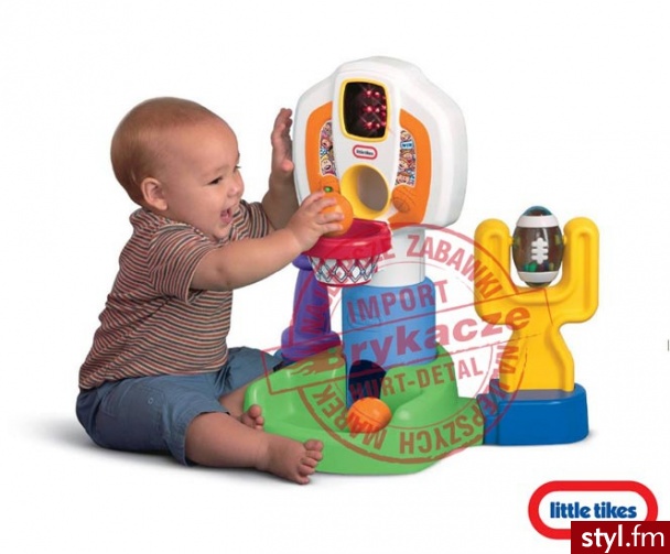 Little Tikes Muzyczne Odkrycia - Centrum Sportu Koszykówka 621826 - Dziecko