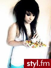 EMO Alternatywne Średnie Fryzury
