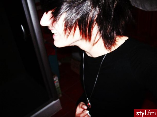 EMO Alternatywne Średnie Fryzury