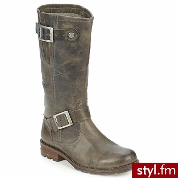 Palladium BUTY URBAN Grey - Kozaki Buty Moda