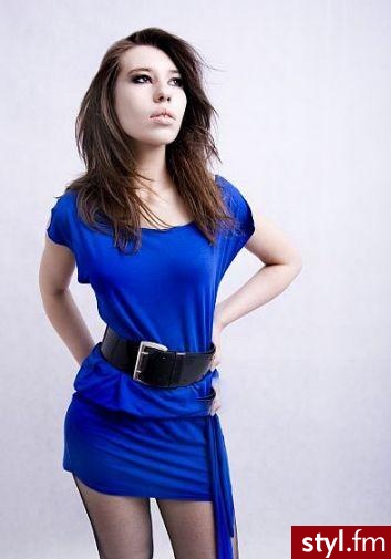 niebieska tunika. śliczna tunika. - Pozostałe Ciuchy Moda