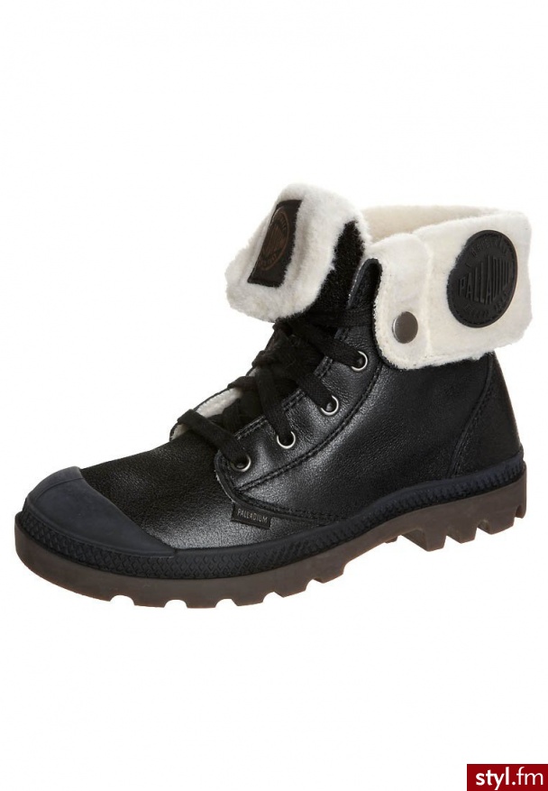 Palladium BAGGY Botki sznurowane czarny - Botki Buty Moda
