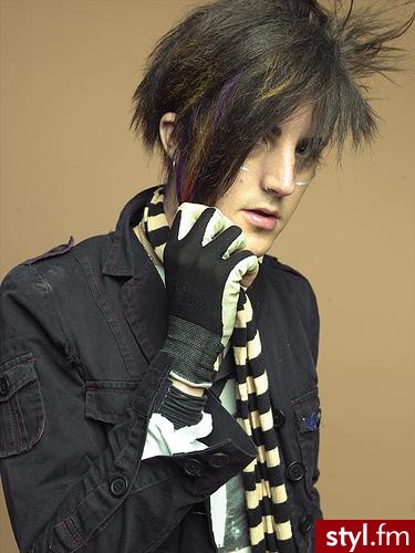 EMO Alternatywne Średnie Fryzury