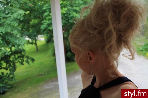 Blond Upięcie Proste Na co dzień Długie Fryzury