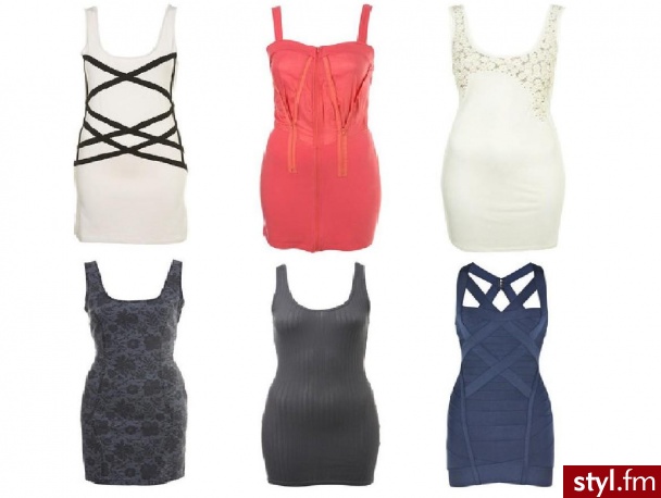I jeszcze troche sukienek tym razem nie czarnych :) - Pozostałe Ciuchy Moda