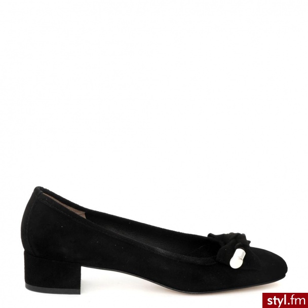 Venezia CZÓŁENKA F065 CAM NERO - Czółenka Buty Moda