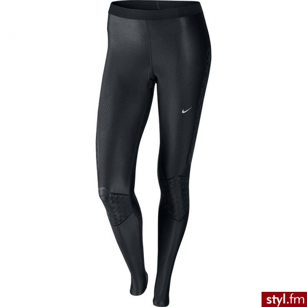 Nike spodnie do biegania damskie SWIFT TIGHT (465425-010) - Pozostałe Spodnie Moda