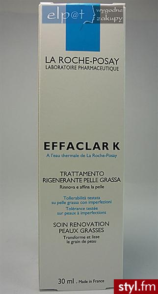 La Roche Posay Effaclar K emulsja eliminująca niedoskonałości skóry tłustej 30 ml - Emu Buty Moda