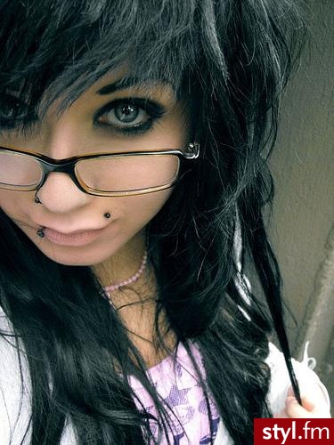 emo. emo xD - EMO Alternatywne Średnie Fryzury