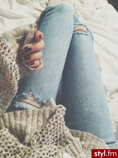 Jeansy Spodnie Moda