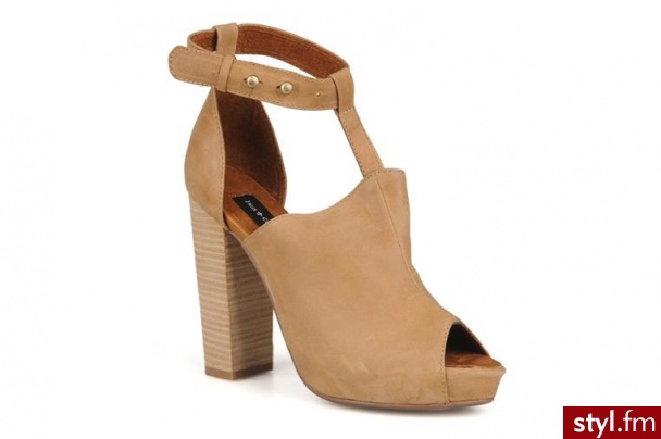 Friis &amp; company PÓŁBUTY I BOTKI VALERIE BY FRIIS &AMP; COMPANY (Beżowy) - Botki Buty Moda