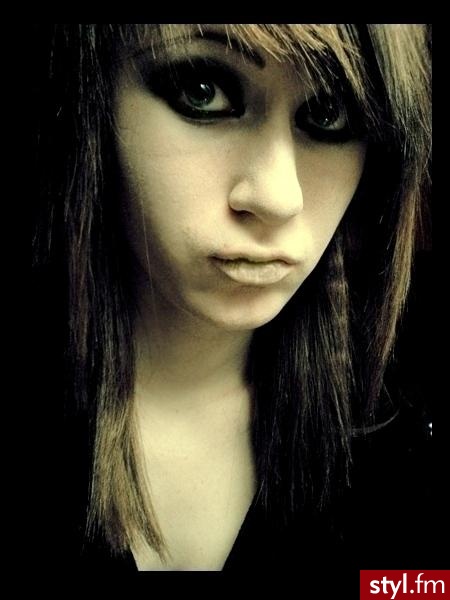 EMO Alternatywne Średnie Fryzury