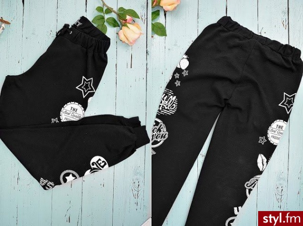 Dresowe Spodnie Moda