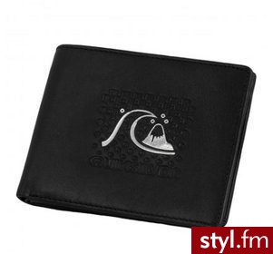 Quiksilver Portfel męski CONTROL X3 czarny - Torby podróżne Torebki Moda