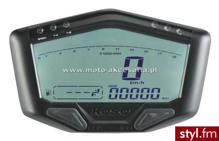 Cyfrowy motocyklowy wskaźnik wielofunkcyjny Koso DB-02R - Pozostałe Buty Moda