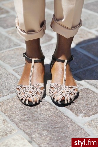 Sandały Buty Moda